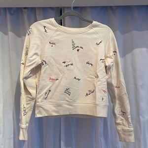 Madewell New York City Embroidered Sweatshirt